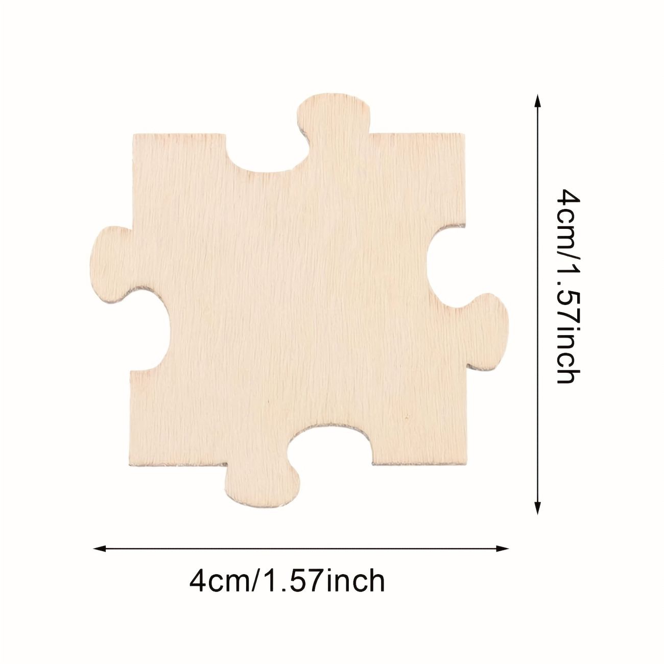 Diy Building Block Puzzles Bulletin Board Decorative Puzzles Set For  Crafts, Blank Puzzle Pieces To Write On, Unfinished Wooden For Adult  Handicrafts - Temu Croatia